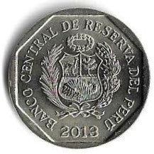 Peru - 1 Novo Sol 2013 (Km# 373) Tunanmarca