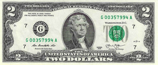 USA - 2 Dolares 2003 (# 516a)
