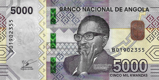 Angola - 5000 Kwanzas 2023 (# ..)