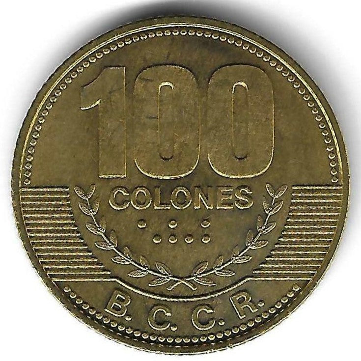 Costa Rica - 100 Colones 2006 (Km# 240a)