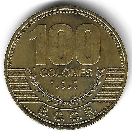Costa Rica - 100 Colones 2006 (Km# 240a)