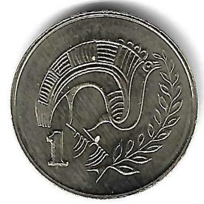 Chipre - 1 Centimo 2004 (Km# 53.2)