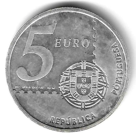 Portugal - 5 Euro 2003 (Km# 749) 1º Selo Português