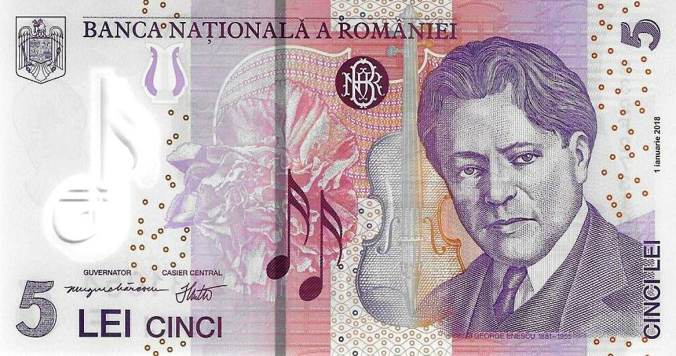 Romenia - 5 Lei 2023 (# 118k)