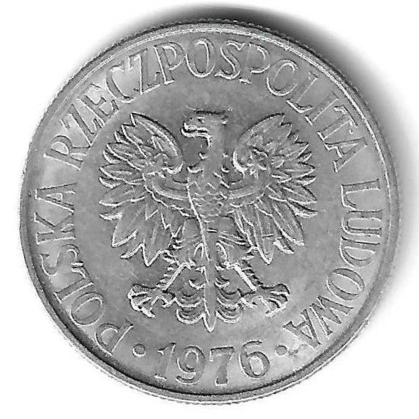 Polonia - 50 Groszy 1976 (Km# 48.1)