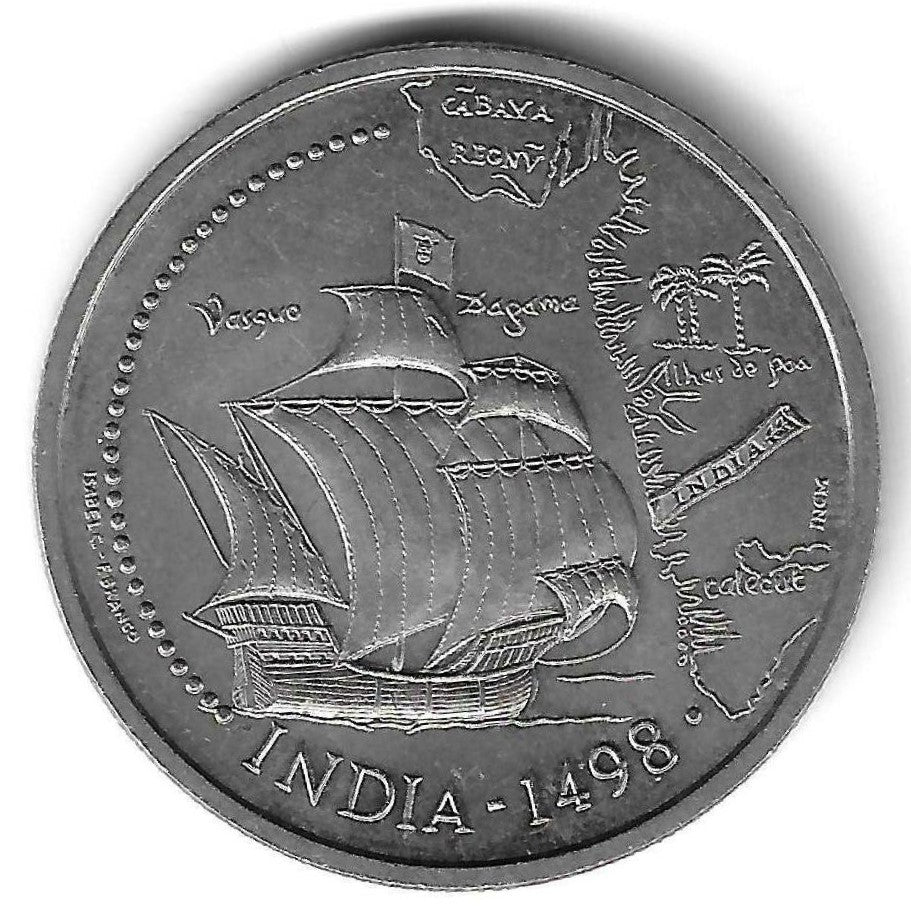 Portugal - 200$00 1998 (Km# 712) Ìndia