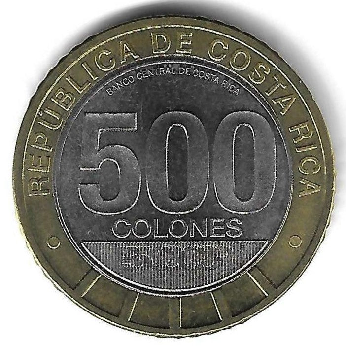 Costa Rica - 500 Colones 2024 (Km# ..) Partido Nicoya