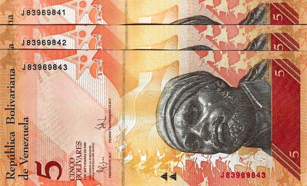 Venezuela - 5 Bolivares 2009 (# 89)