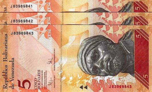 Venezuela - 5 Bolivares 2009 (# 89)