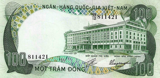Vietname Sul - 100 Dong 1972 (# 31)