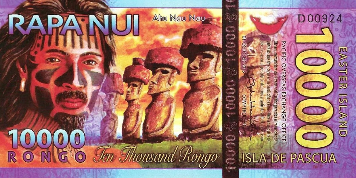 Ilha Pascoa - 10000 Rongo 2013 (#Nl)