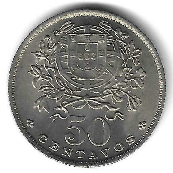 Portugal - 50 Centavos 1962 (Km# 577)