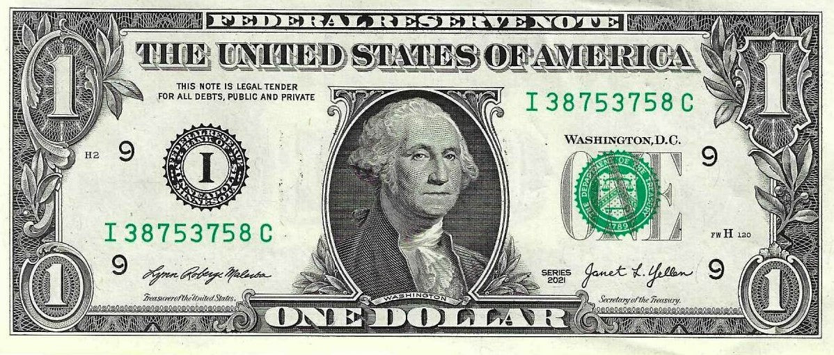 USA - 1 Dolar 2021 (# 549i) Minneapoilis