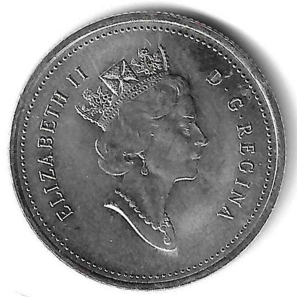 Canada - 25 Centimos 1995 (Km# 184)