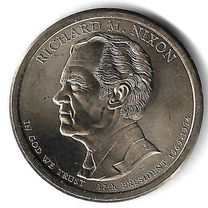 USA - 1 Dolar 2016 (Km# 619) Richard M. Nixon