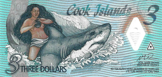 Ilhas Cook - 3 Dolares 2021 (# 11)