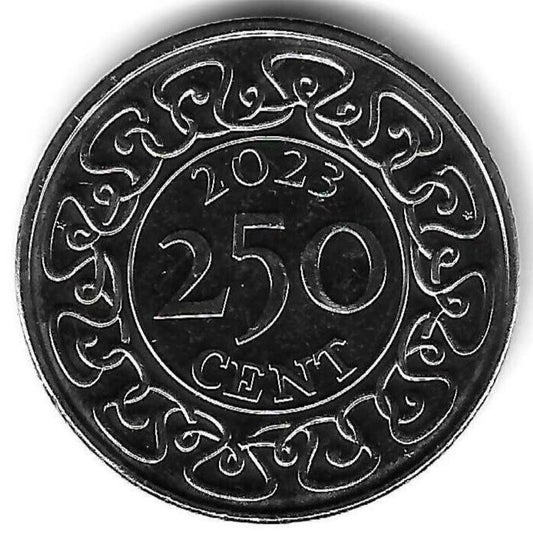 Suriname - 250 Centimos 2023 (Km# 24a)