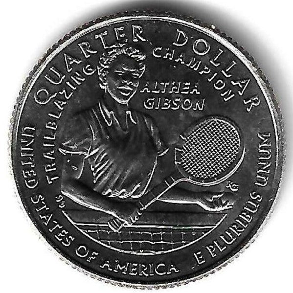 USA - 25 Cents 2025 (Km# 807) Althea Gibson