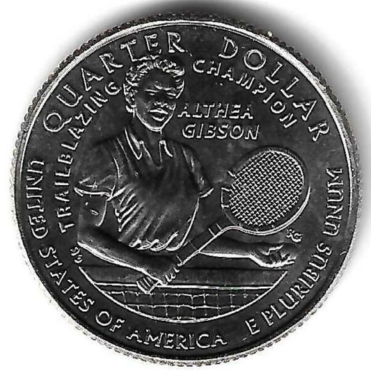 USA - 25 Cents 2025 (Km# 807) Althea Gibson