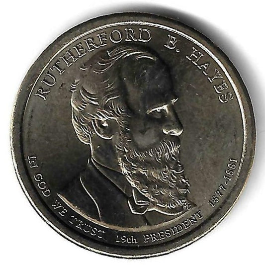USA - 1 Dolar 2011 (Km# 501) Rutherford B. Hayes