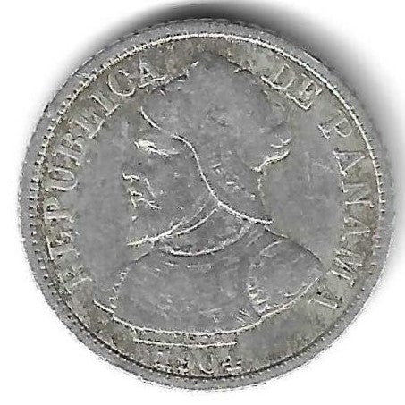 Panama - 5 Centimos 1904 (Km# 2)