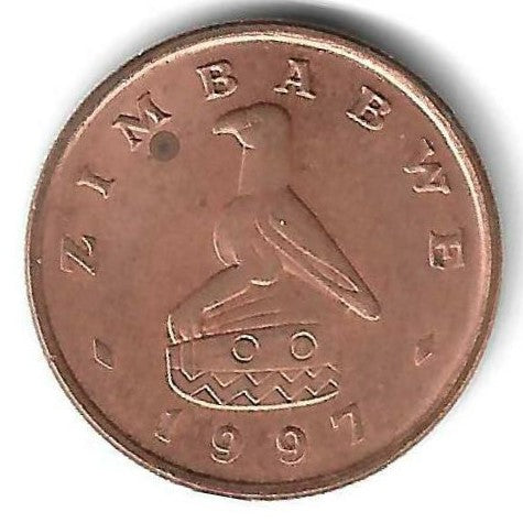 Zimbabwé - 1 Centimo 1997 (Km# 1a)