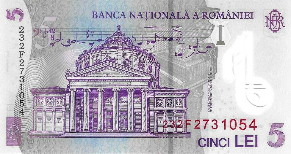 Romenia - 5 Lei 2023 (# 118k)