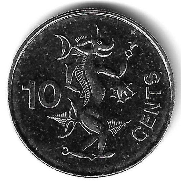 Ilhas Salomão - 10 Centimos 2005 (Km# 27a)