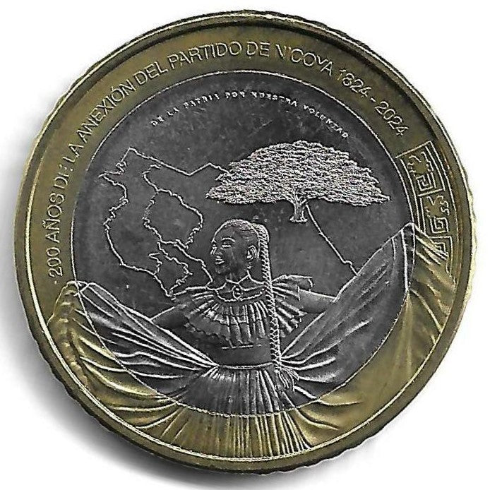 Costa Rica - 500 Colones 2024 (Km# ..) Partido Nicoya