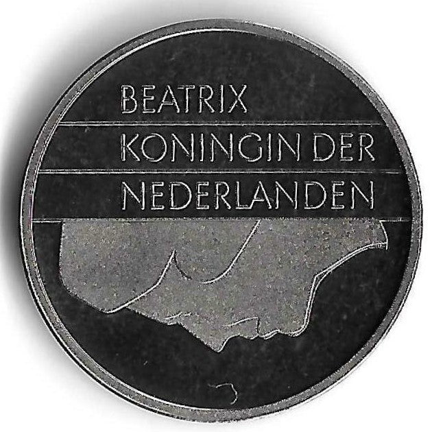 Holanda - 1 Gulden 1991 (Km# 205)