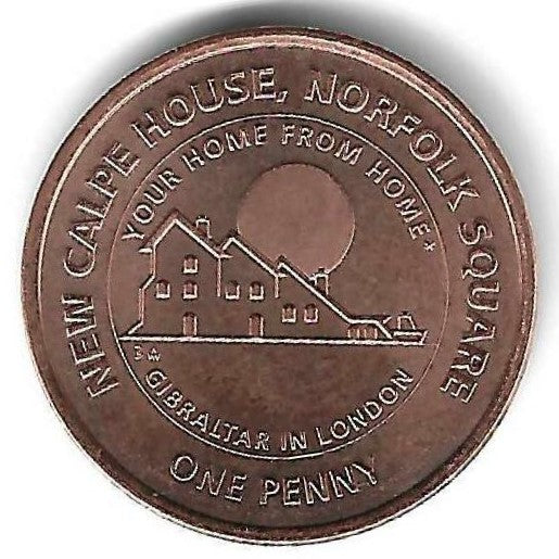 Gibraltar - 1 Penny 2018 (Km# 1618) New Calp House
