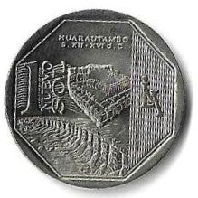 Peru - 1 Novo Sol 2015 (Km# 393) Huarautambo