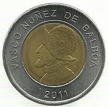 Panamá - 1 Balboa 2011 (Km# 141)