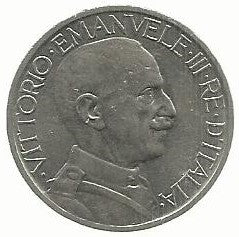 Italia - 2 Liras 1923 (Km# 63)