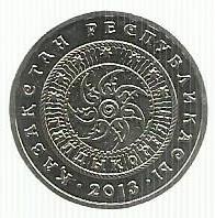 Cazaquistão - 50 Tenge 2013 (Km# Novo)