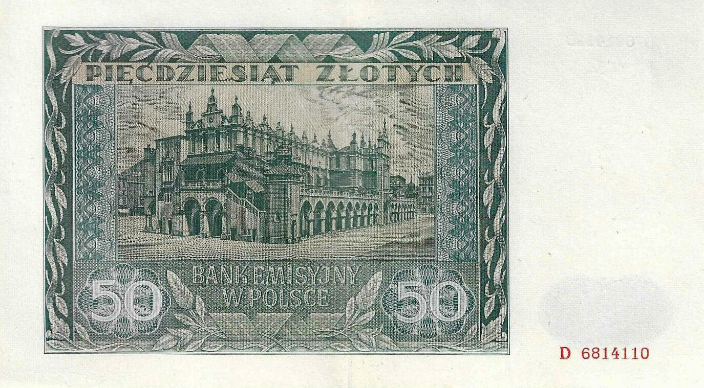 Polónia - 50 Zlotych 1941 (# 102)