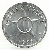Cuba - 2 Centavos 1986 (Km# 104)