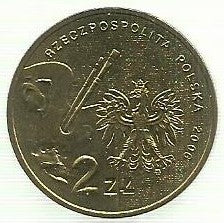 Polonia - 2 Zlote 2006 (Y# 575) Aleksander Gierymsky