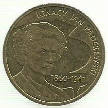 Polonia - 2 Zlote 2011 (Y# 789) Ignacy Jan