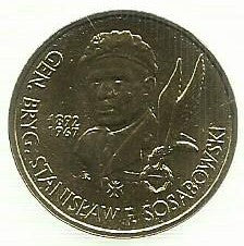 Polonia - 2 Zlote 2004 (Y# 499) Sosabowski