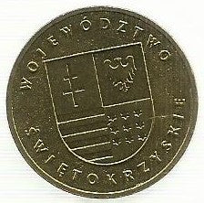 Polonia - 2 Zlote 2005 (Y# 560) Swietokrzyskie