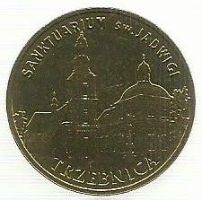 Polonia - 2 Zlote 2009 (Y# 711) Trzebnica