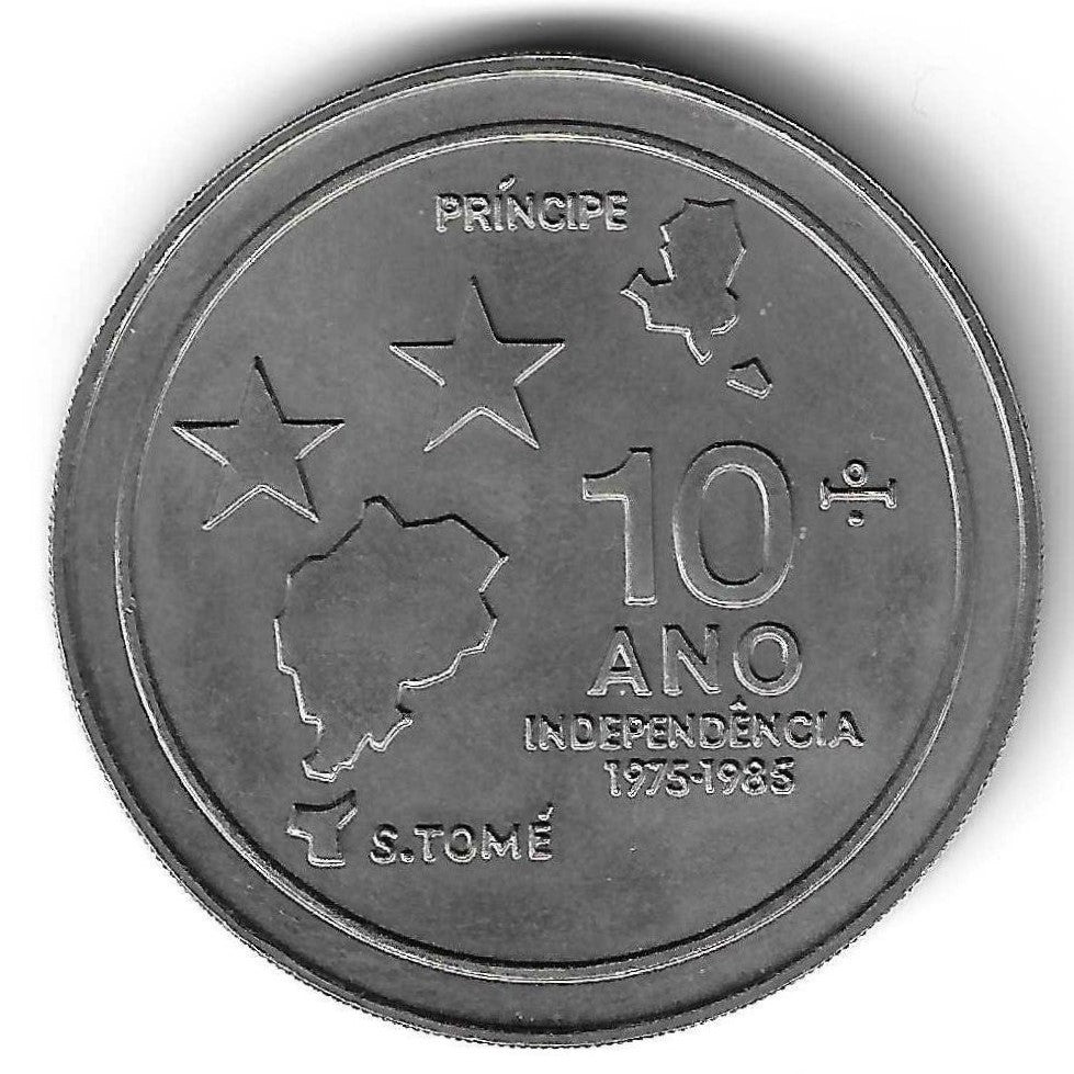 São Tomé e Principe - 100 Dobras 1985 (Km# 42) Independencia