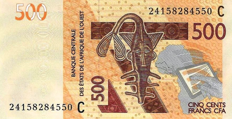 Burkina Faso - 500 Francos 2024 (# 319c)