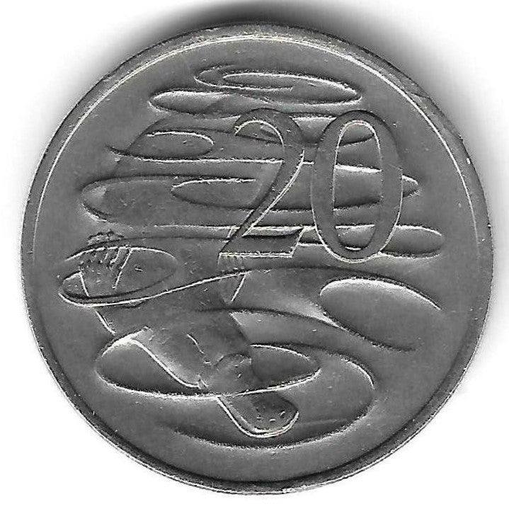 Australia - 20 Centimos 1970 (Km# 66)
