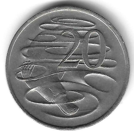 Australia - 20 Centimos 1970 (Km# 66)