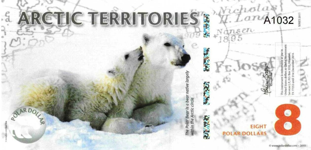 Artico - 8 Dolares 2011 (# Nl)