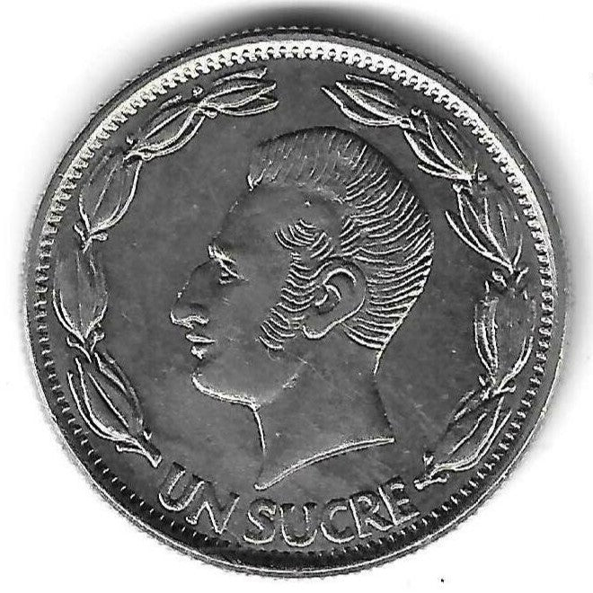 Equador - 1 Sucre 1970 (Km# 78b)