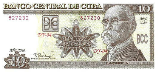 Cuba - 10 Pesos 2020 (# 117V)