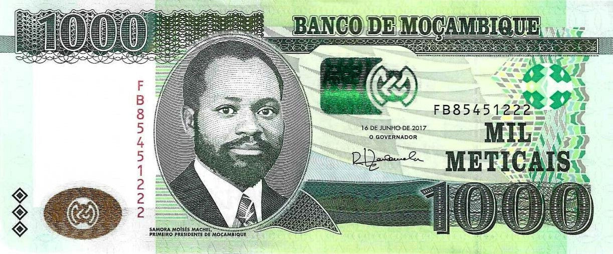 Moçambique - 1000 Meticais 2017 (# 154b)